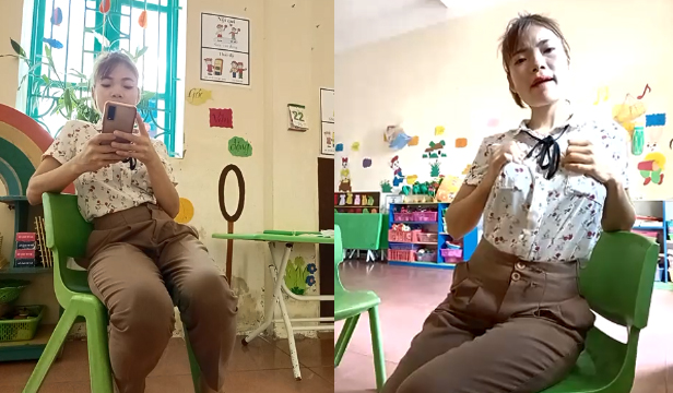 Cô giáo mầm non quay clip thủ dâm trong giờ học 5 - xgvsjovc.sbs